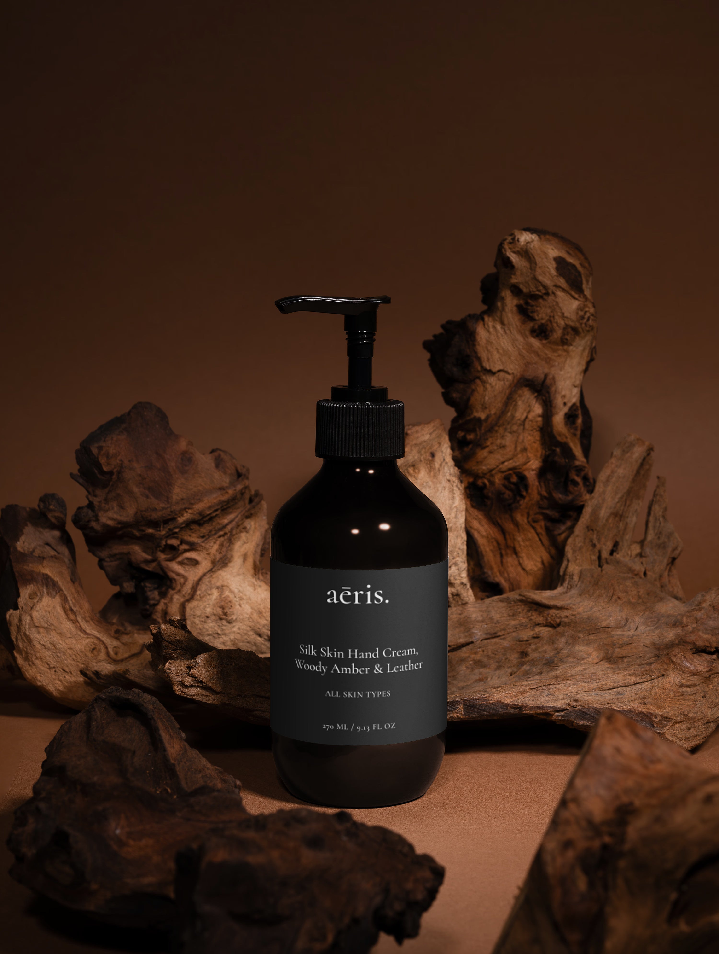 Silk Skin Hand Cream, Woody Amber & Leather