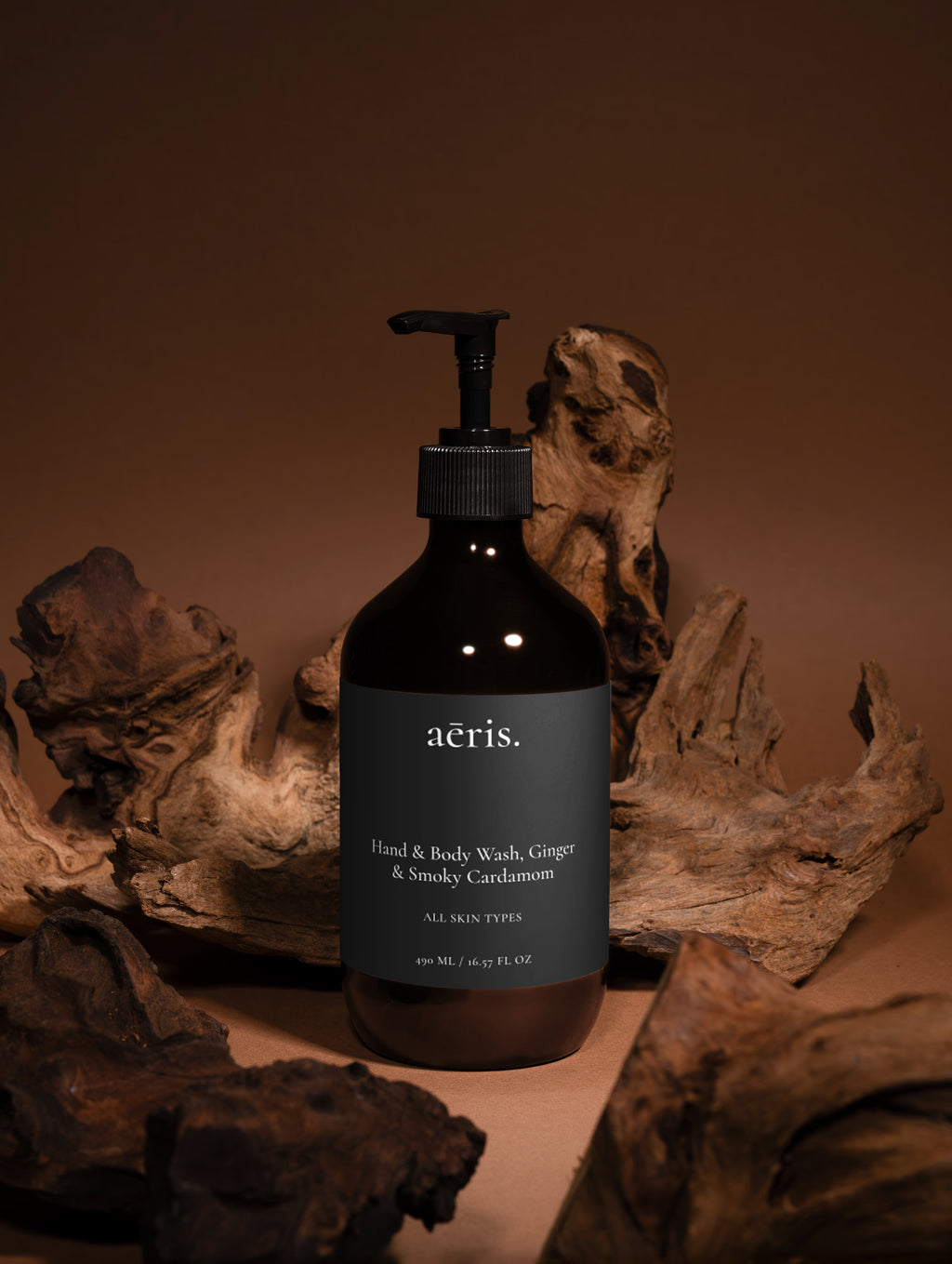 Hand & Body Wash, Ginger & Smoky Cardamom